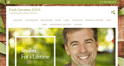 Desktop Screenshot of granitebaysmiles.com
